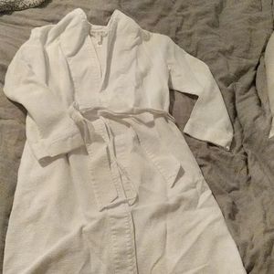 White Spa Cotton Robe